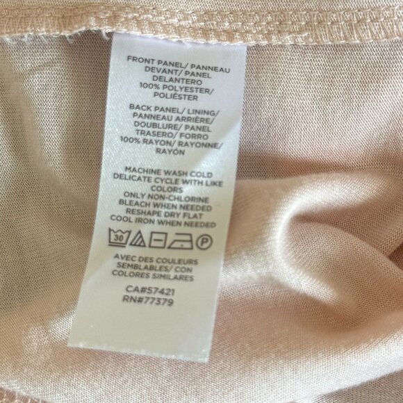 Ann Taylor Light Pink Tank Size LP Large Petite - Picture 4 of 5